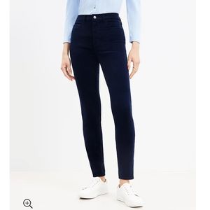 LOFT High Rise Corduroy Pants